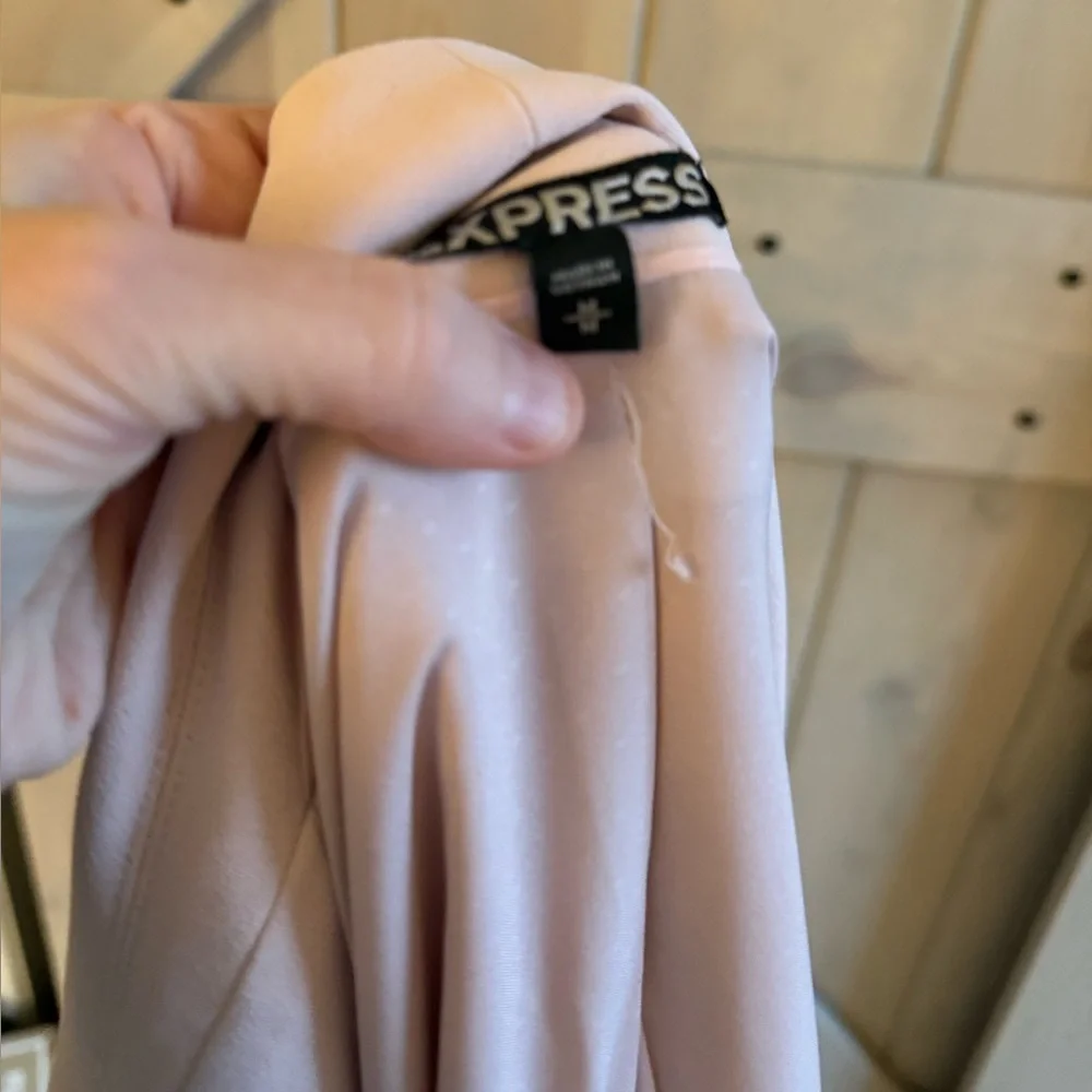 Express Light Pink Boyfriend Blazer - Picture 5 of 10
